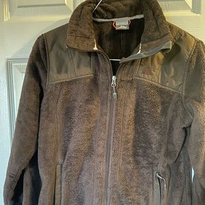 Women’s NIKE ACG FLEECE JACKET chocolate brown size small